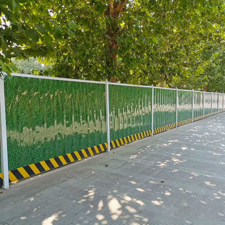 單層鐵皮彩鋼圍擋租賃一天多少錢？