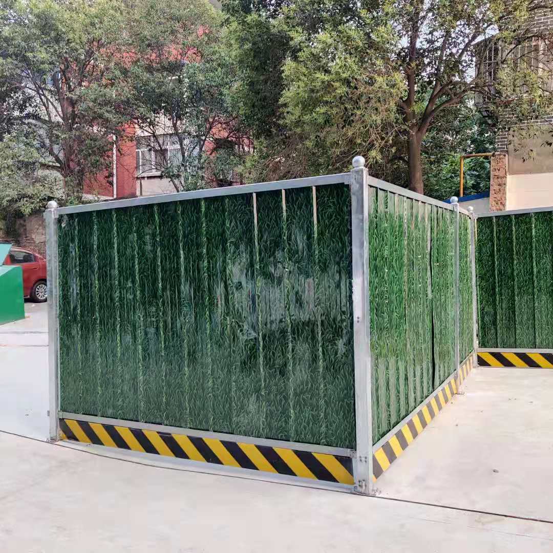 洛陽(yáng)市老城區(qū)小石橋后街彩鋼圍擋